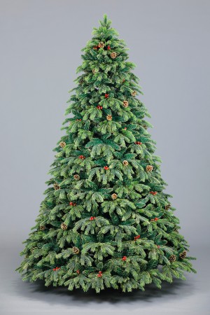 Ель Гавайская (мокрый снег, золотая/ белая/ зеленая)