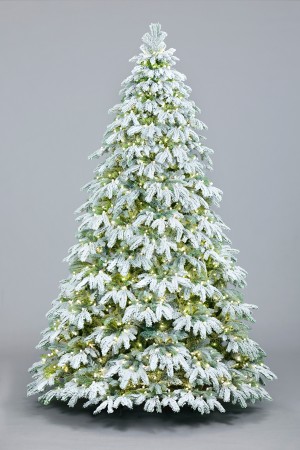 Ель Таежная эксклюзив (снег, иней, встроен. ламп.)